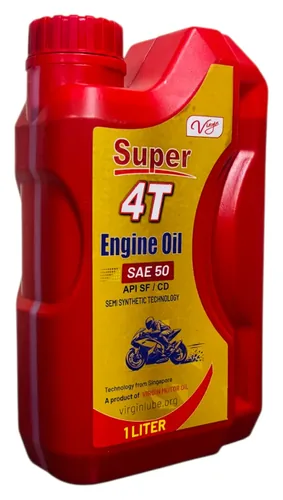 Virgin Racing 4T SAE 50 1 litre bottle